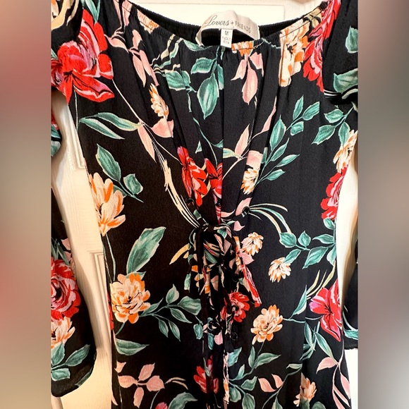 Lovers + Friends | Off The Shoulder Floral Mini Dress - Picture 5 of 8